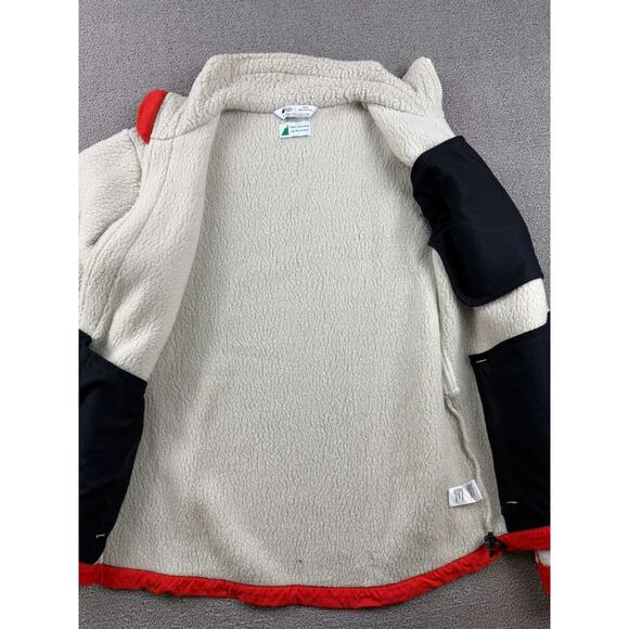 Mountain Equipment Company Fleece Jacket Men M Recycled Sherpa Full Zip White - Picture 8 of 10